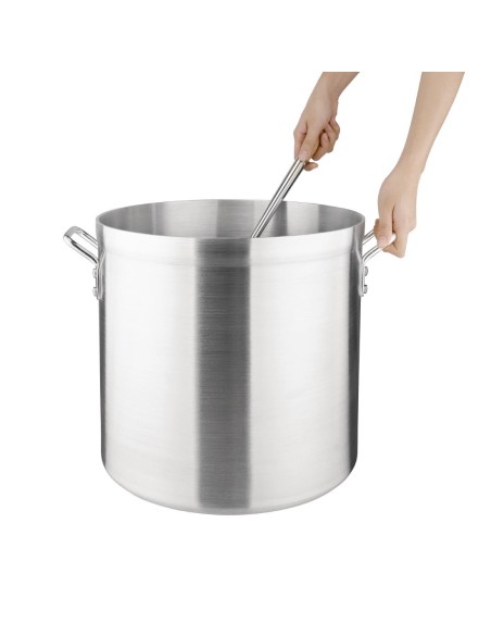 Marmite haute Vogue 37,8L - Aluminium 370 mm