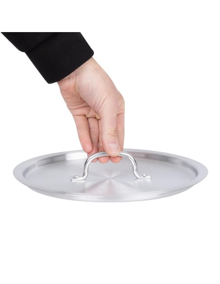 Couvercle pour marmites Vogue 254mm - Aluminium