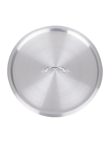 Couvercle pour marmites hautes Vogue 370mm - Aluminium