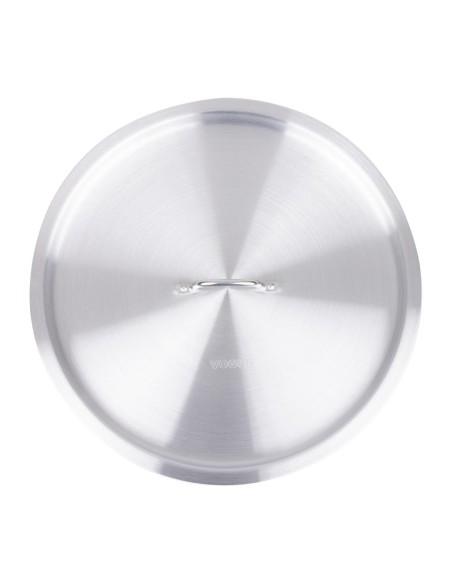 Couvercle pour marmites hautes Vogue 400mm - Aluminium