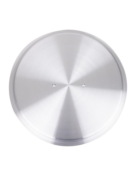 Couvercle pour marmites hautes Vogue 370mm - Aluminium