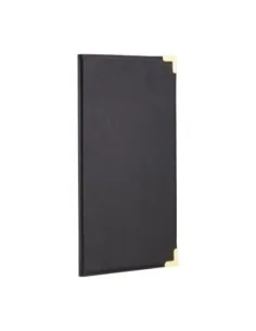 Porte-addition en cuir Securit Classic noir 2