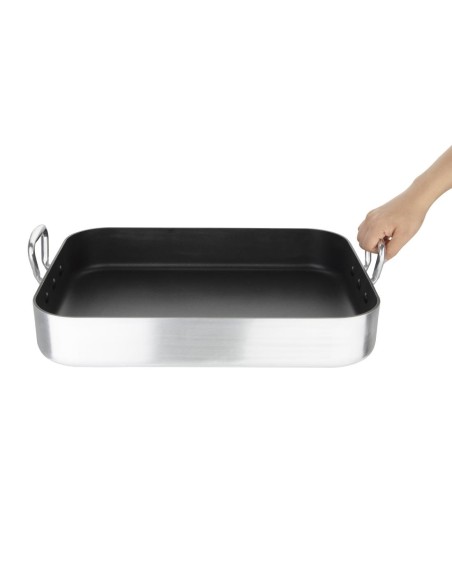 Plat à rôtir Vogue antiadhésif 10 L - Aluminium Teflon