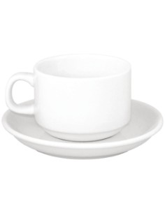 Ensemble tasses et soucoupes Olympia Athena - 24 pièces