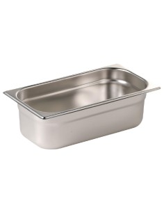 Set Bacs Gastro Vogue GN 1/3 - Inox 2 pièces