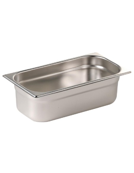 Set Bacs Gastro Vogue GN 1/3 - Inox 2 pièces