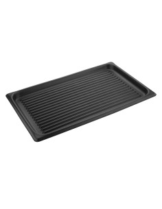 Plaque rainurée GN 1/1 antiadhésive Vogue - 530x325x30 mm