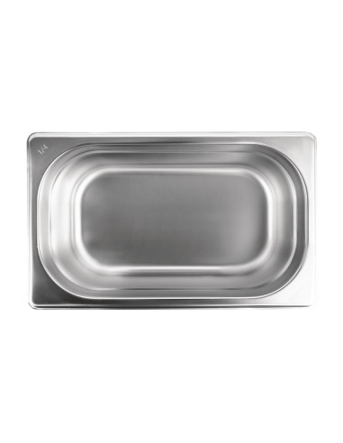 Lot de 5 bacs GN1/4 Vogue - Inox 12,5 L