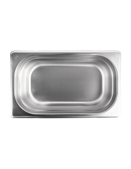 Lot de 5 bacs GN1/4 Vogue - Inox 12,5 L