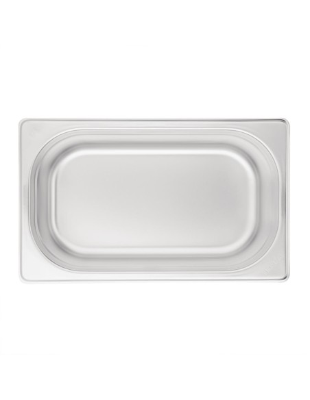 Lot de 7 bacs GN 1/4 Vogue - Inox 17,5 L