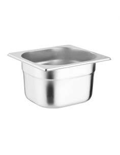 Lot de 4 bacs GN1/6 Vogue avec couvercles - Inox 6,8 L