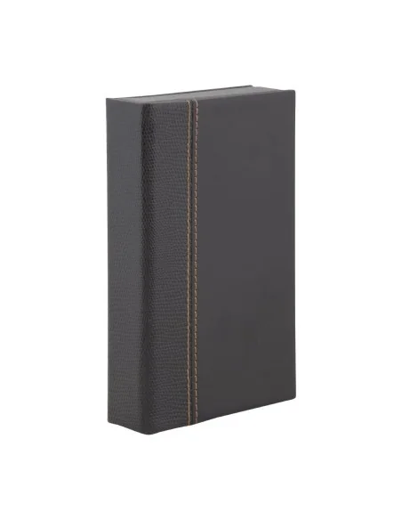 Coffret porte-addition en cuir Securit Trendy noir
