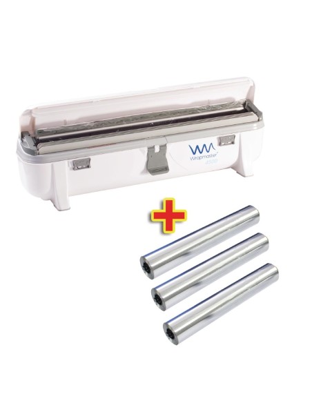 Distributeur Wrapmaster 4500 + 3x90m papier aluminium