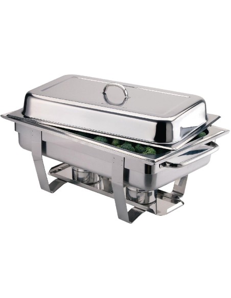 Set 2 chafing dishes Milan GN 1/1 + 72 capsules Olympia