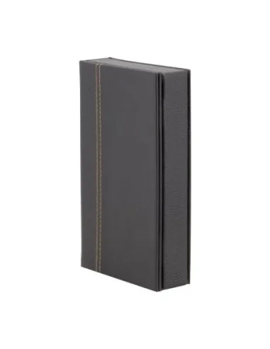 Coffret porte-addition en cuir Securit Trendy noir