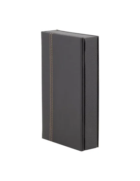 Coffret porte-addition en cuir Securit Trendy noir