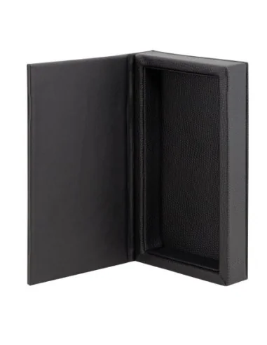 Coffret porte-addition en cuir Securit Trendy noir