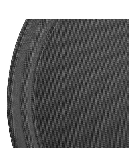 Lot de 6 plateaux ronds antidérapants Olympia Kristallon - Noir