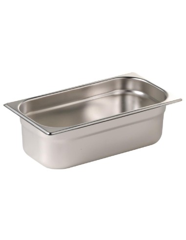 Lot de 6 bacs Gastronorme Vogue - inox 24,7 L
