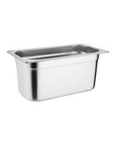 Ensemble inox 3 GN 1/3 avec couvercles Vogue
