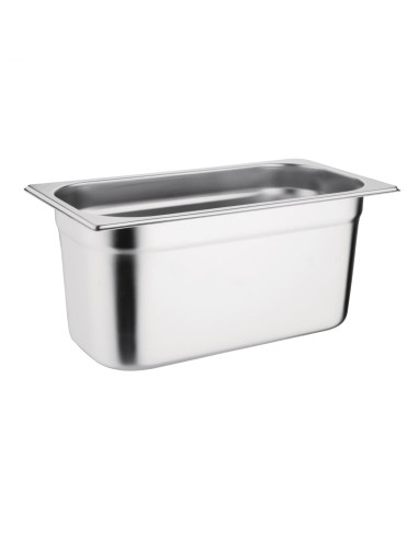 Ensemble inox 3 GN 1/3 avec couvercles Vogue