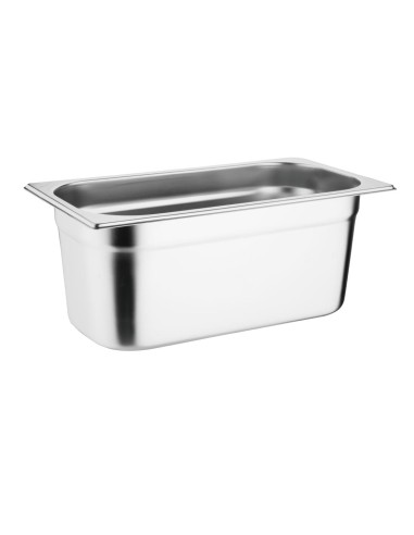 Lot de 8 bacs GN 1/3 Vogue - Inox 29,6 L