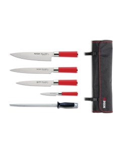 Ensemble de 5 couteaux Dick Red Spirit avec étui - 210mm à 90mm