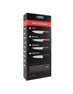 Ensemble de 5 couteaux Dick Red Spirit avec étui - 210mm à 90mm 2