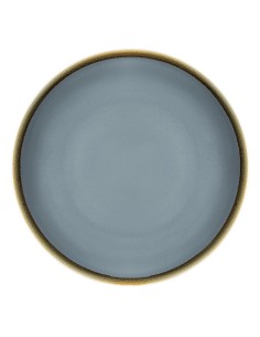 Assiettes Kiln Olympia océan 230 mm - lot de 6
