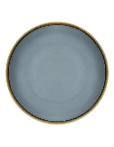 Assiettes Kiln Olympia océan 230 mm - lot de 6