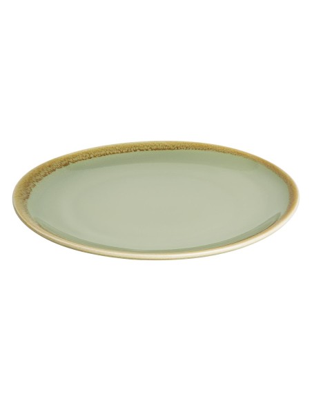 Assiettes plates rondes Kiln Olympia 230 mm - lot de 6