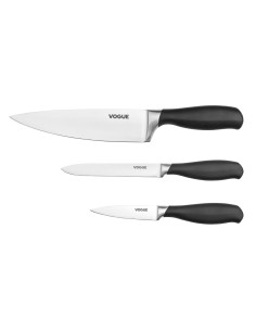 Ensemble de 3 couteaux Vogue Prep Like A Pro - 570 g