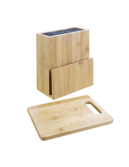 Ensemble 5 couteaux Vogue Soft-Grip + bloc et planche
