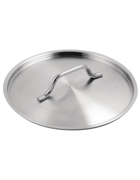 Casserole inox Vogue 5 L - Induction, bec verseur, 5 L