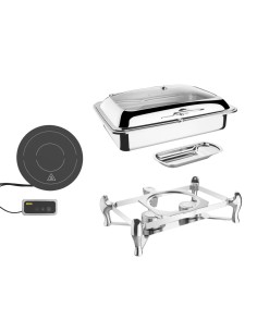 Ensemble chafing dish induction Olympia GN 1/1 - Haute performance