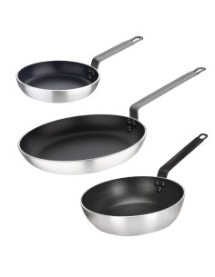 Ensemble 3 pièces poêles antiadhésives Vogue Cook Like A Pro