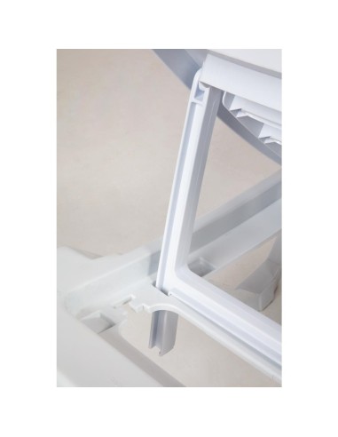 Bains de soleil blanc Resol - lot de 4, empilables