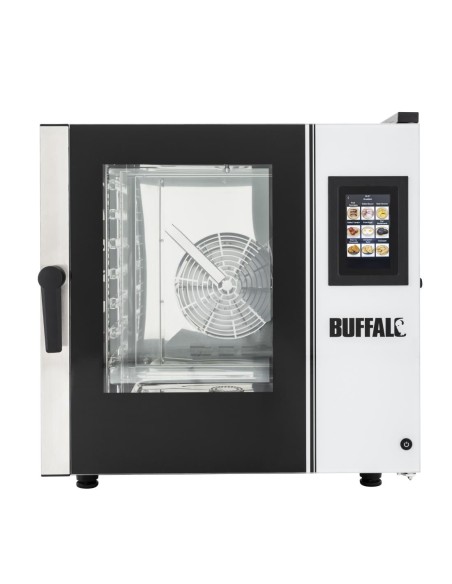Four mixte Buffalo 7 x GN 1/1 à écran tactile - Tout-en-un pro