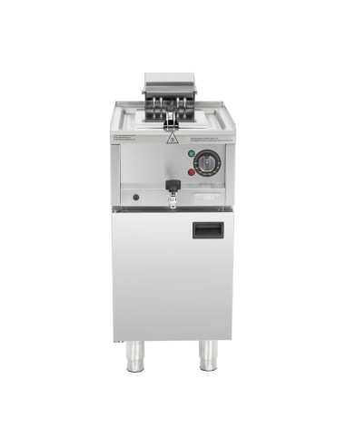 Friteuse Buffalo Série 600 8 L - 6 kW, inox, sécurité