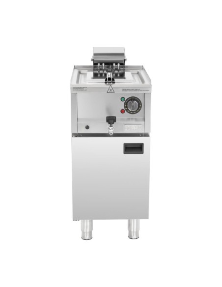 Friteuse Buffalo Série 600 8 L - 6 kW, inox, sécurité