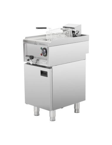 Friteuse Buffalo Série 600 8 L - 6 kW, inox, sécurité