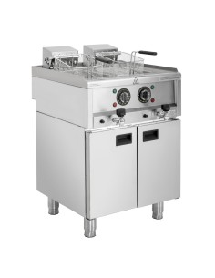 Friteuse électrique double cuve Buffalo Série 600 2x 8L - 16L