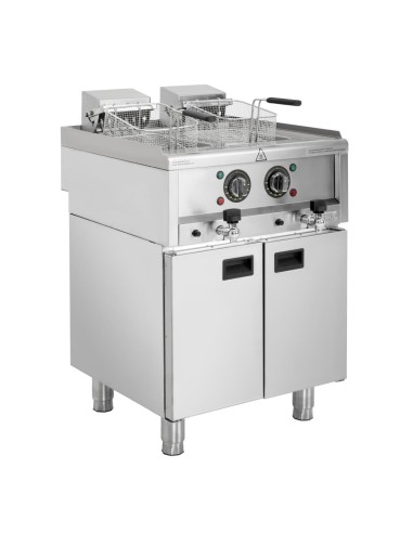 Friteuse électrique double cuve Buffalo Série 600 2x 8L - 16L
