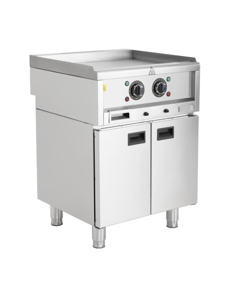 Plancha électrique Buffalo Série 600 600mm - 4,5kW