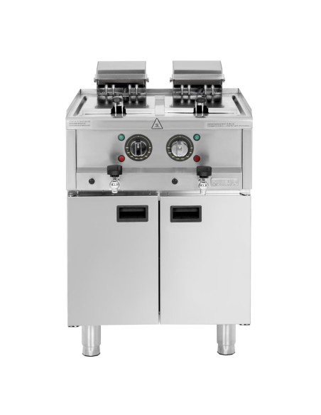 Friteuse électrique double cuve Buffalo Série 600 2x 8L - 16L