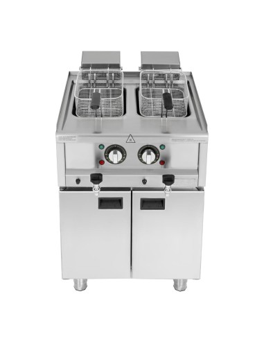 Friteuse électrique double cuve Buffalo Série 600 2x 8L - 16L
