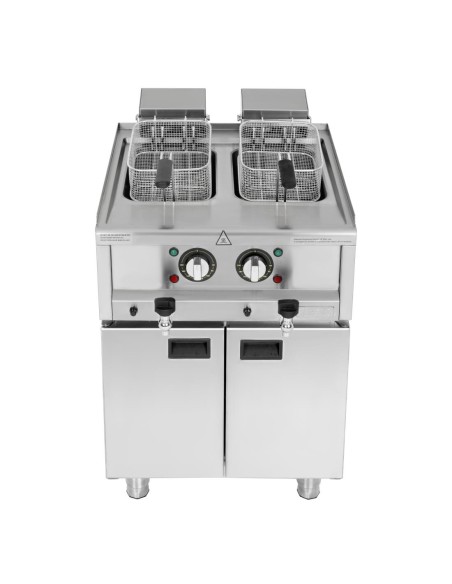 Friteuse électrique double cuve Buffalo Série 600 2x 8L - 16L
