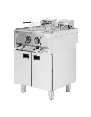 Friteuse électrique double cuve Buffalo Série 600 2x 8L - 16L
