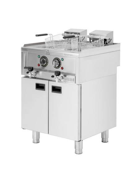 Friteuse électrique double cuve Buffalo Série 600 2x 8L - 16L