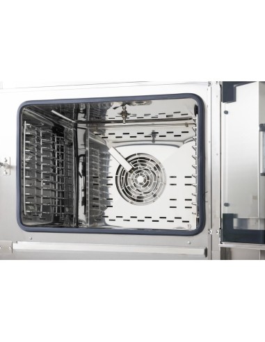 Four mixte compact Buffalo 6 x GN 1/1 - écran tactile